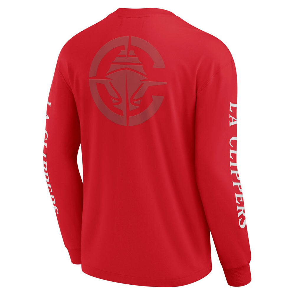 LA Clippers Elements Strive Long Sleeve T-Shirt  - Red | Fanatics sale