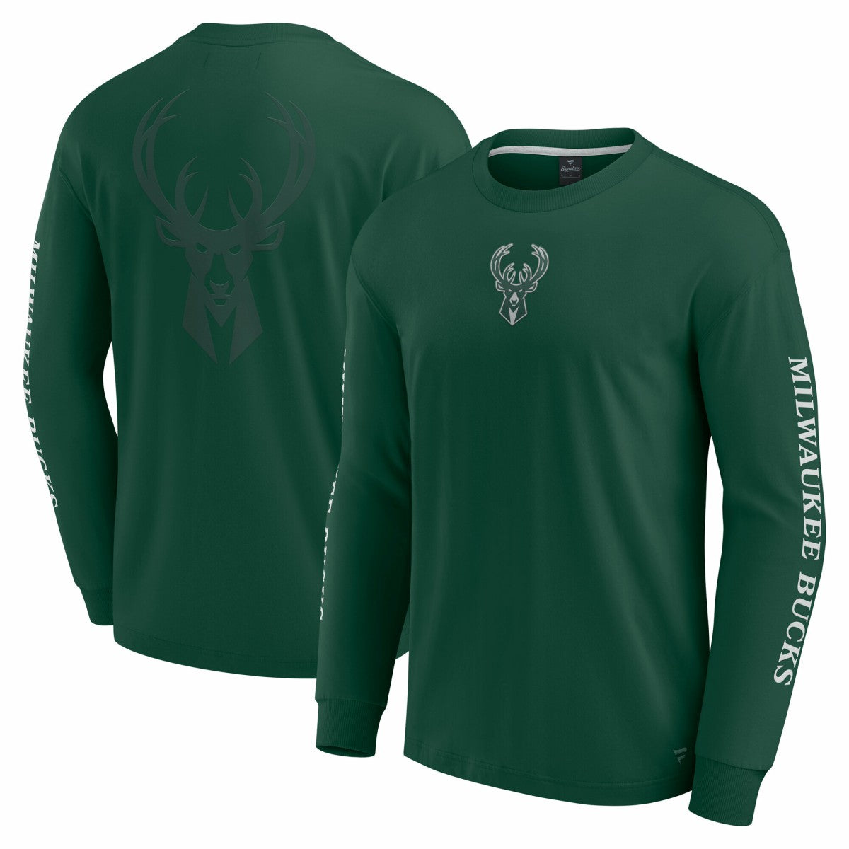 Milwaukee Bucks Elements Strive Long Sleeve T-Shirt  - Hunter Green | Fanatics outlet