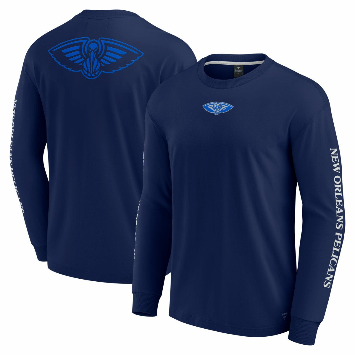 New Orleans Pelicans Elements Strive Long Sleeve T-Shirt  - Navy | Fanatics sale