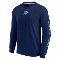 Oklahoma City Thunder Elements Strive Long Sleeve T-Shirt  - Navy | Fanatics outlet