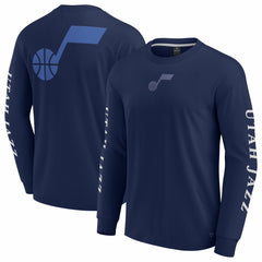 Utah Jazz Elements Strive Long Sleeve T-Shirt  - Navy | Fanatics cheap