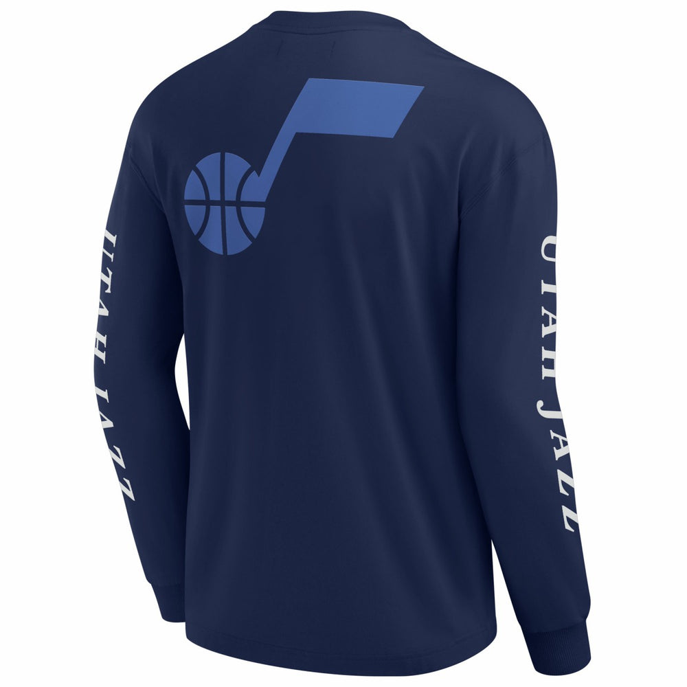 Utah Jazz Elements Strive Long Sleeve T-Shirt  - Navy | Fanatics cheap