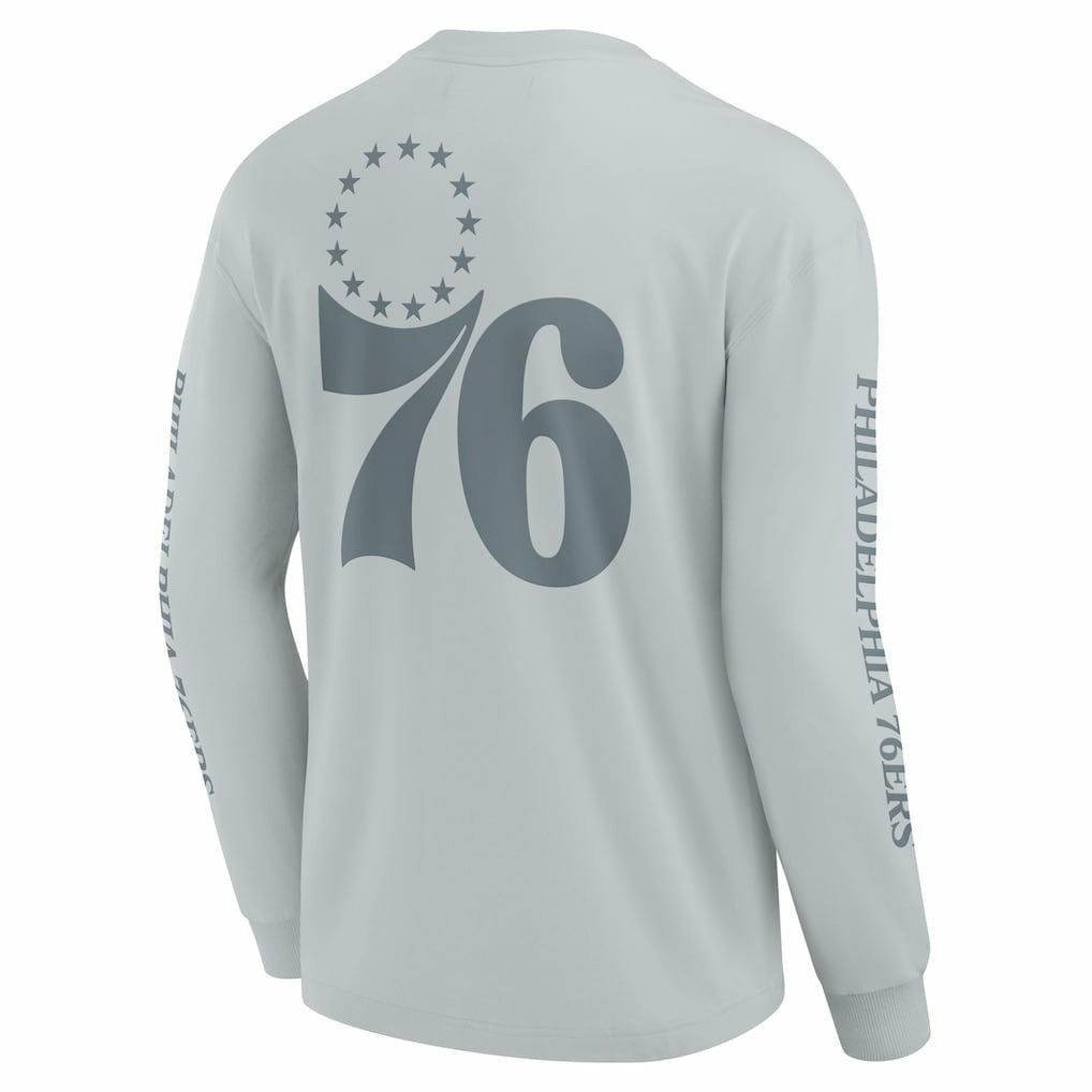 Philadelphia 76ers Elements Strive Long Sleeve T-Shirt  - Gray | Fanatics online