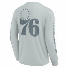 Philadelphia 76ers Elements Strive Long Sleeve T-Shirt  - Gray | Fanatics online