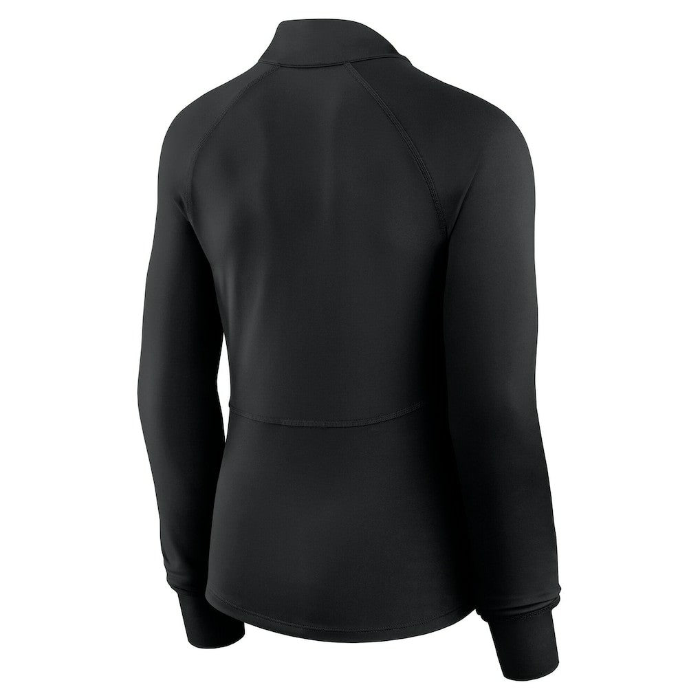 Boston Celtics Women's Elements Match Raglan Quarter-Zip Top - Black | Fanatics sale