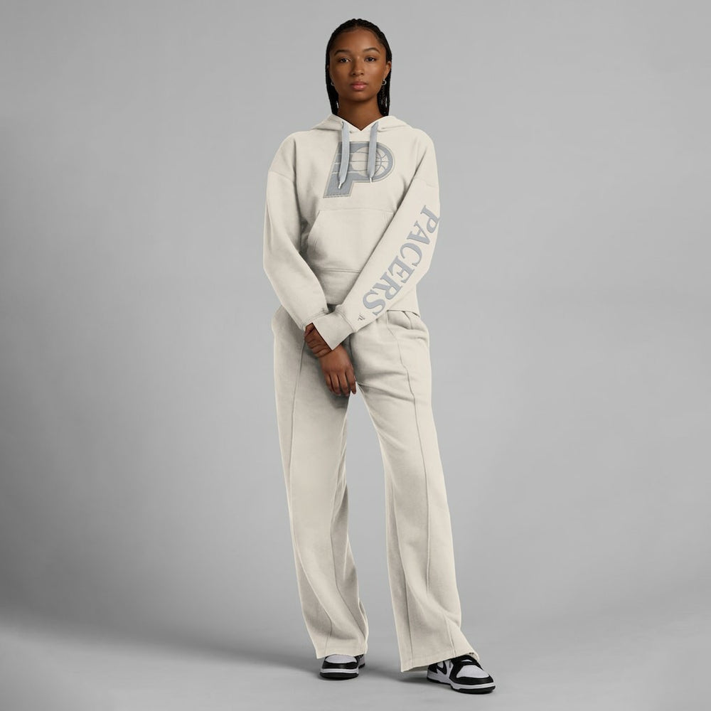 Indiana Pacers Women's Elements Next Pullover Hoodie - Cream | Fanatics outlet
