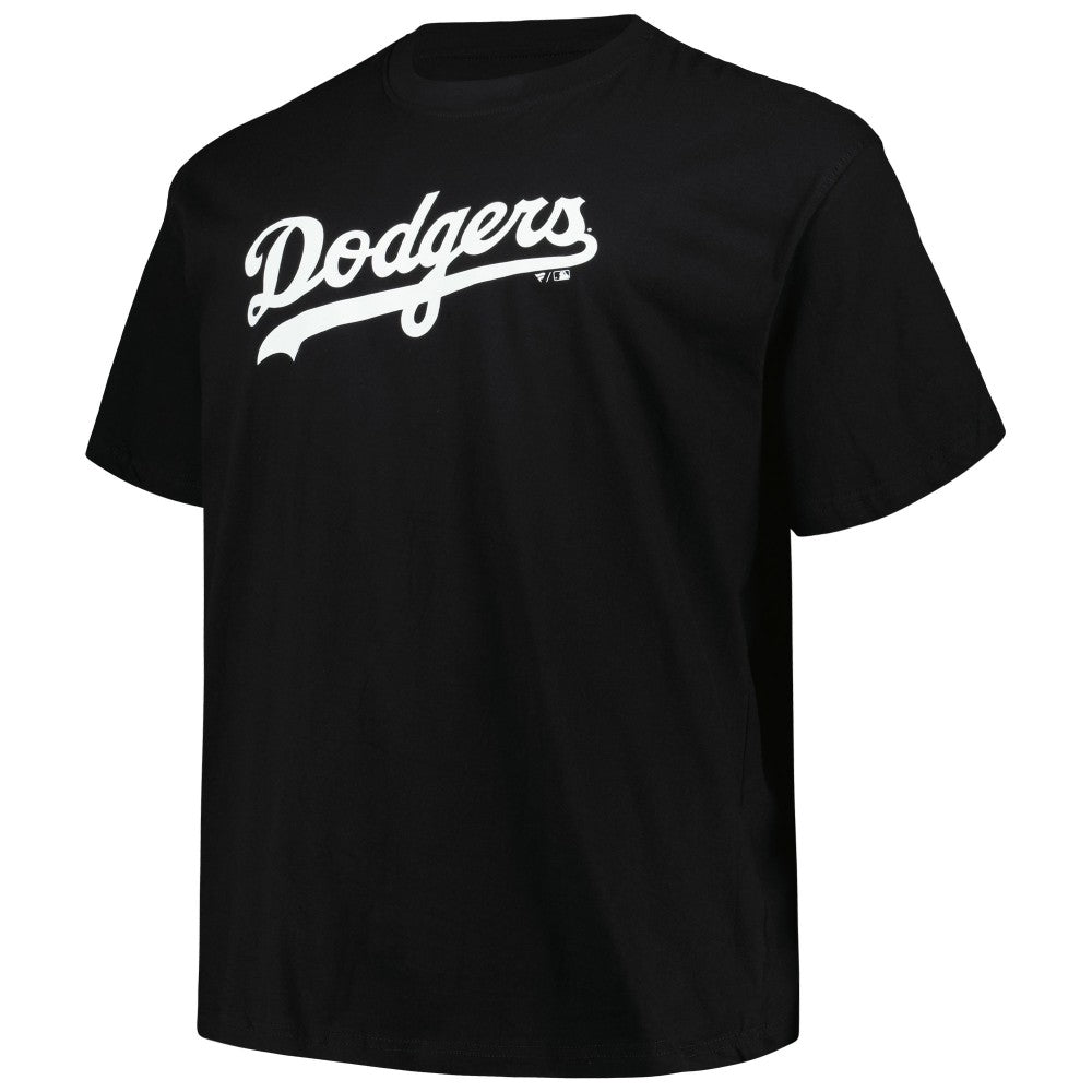 Shohei Ohtani Los Angeles Dodgers Profile Big & Tall Name & Number T-Shirt - Black