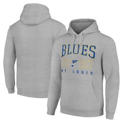 St. Louis Blues Starter Retro Graphic Pullover Hoodie