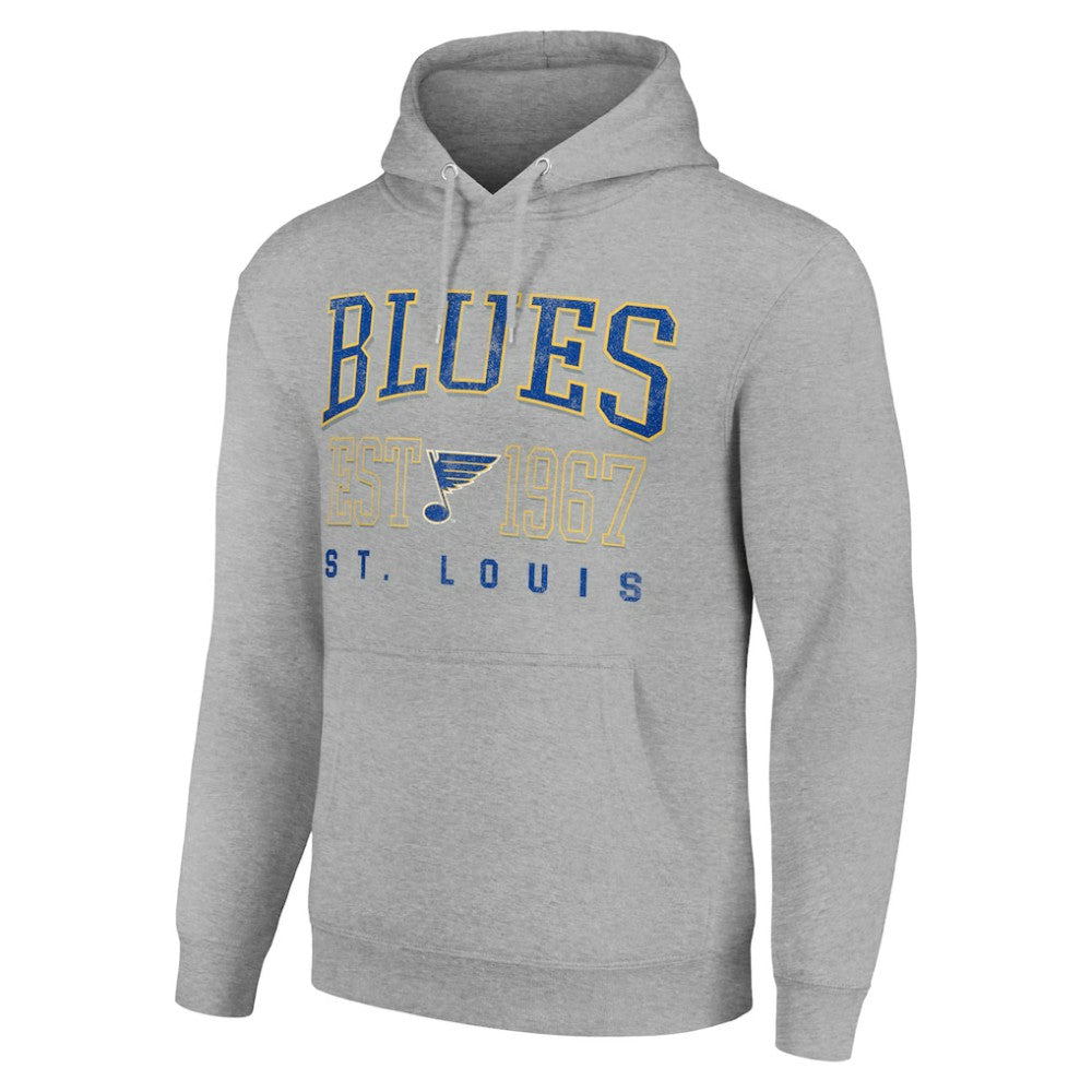 St. Louis Blues Starter Retro Graphic Pullover Hoodie
