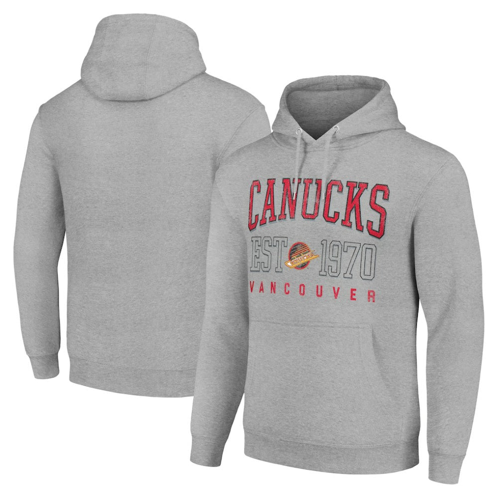 Vancouver Canucks Starter Retro Graphic Pullover Hoodie