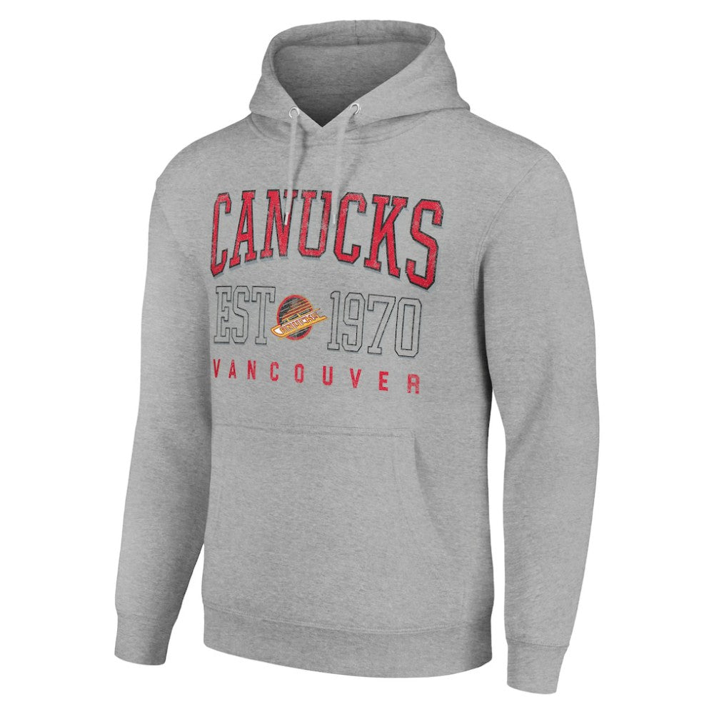 Vancouver Canucks Starter Retro Graphic Pullover Hoodie