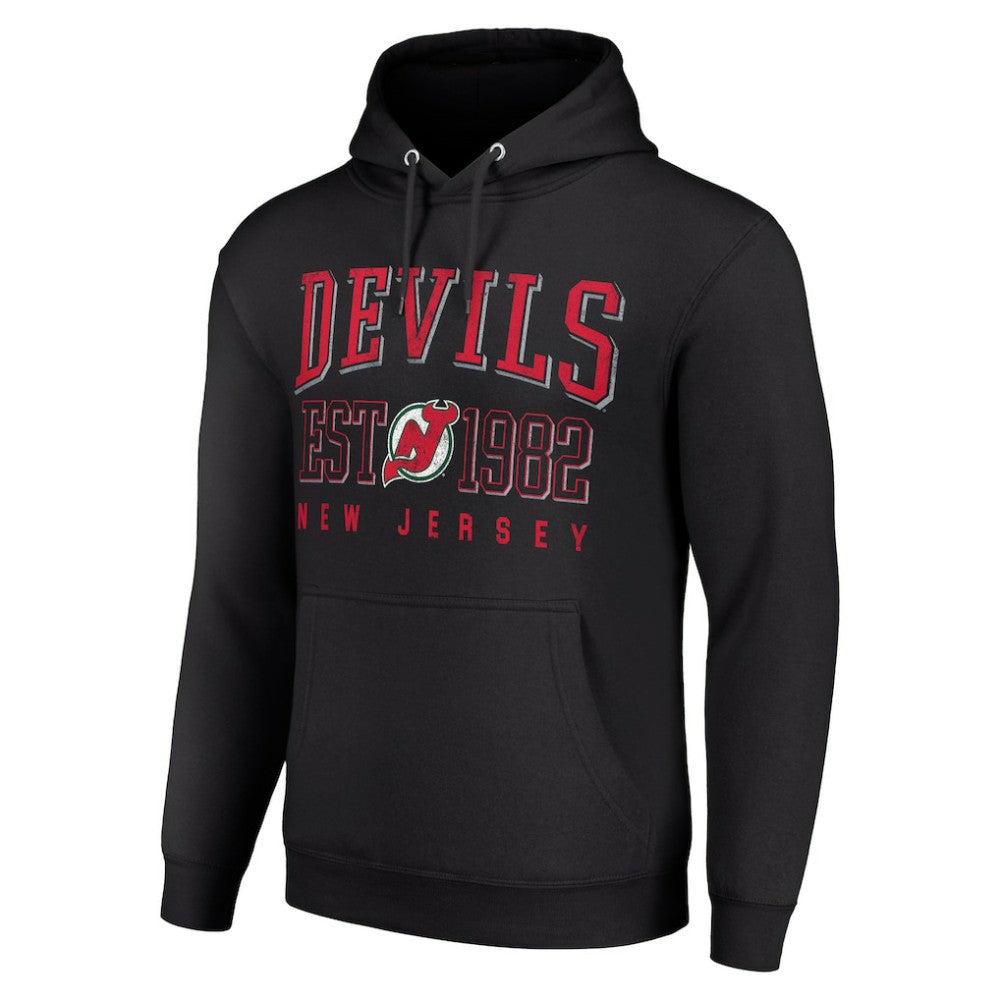 New Jersey Devils Starter Retro Graphic Pullover Hoodie