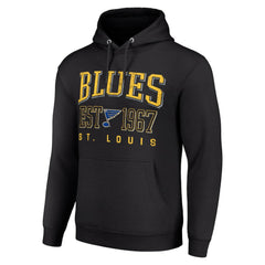 St. Louis Blues Starter Retro Graphic Pullover Hoodie