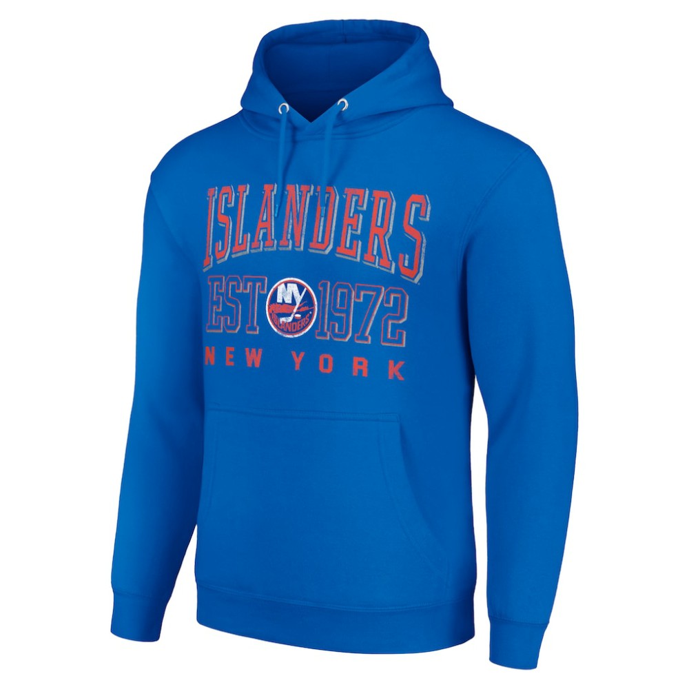 New York Islanders Starter Retro Graphic Pullover Hoodie