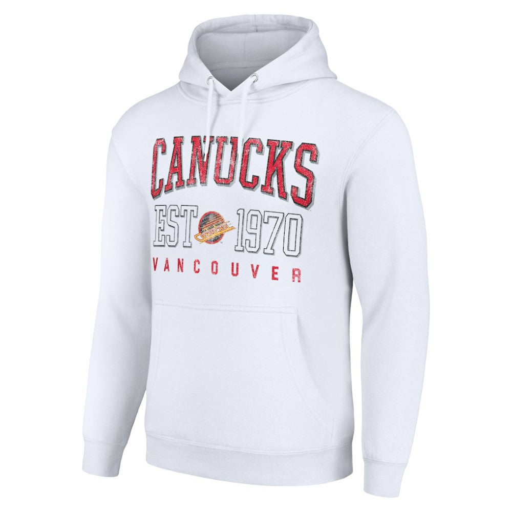 Vancouver Canucks Starter Retro Graphic Pullover Hoodie