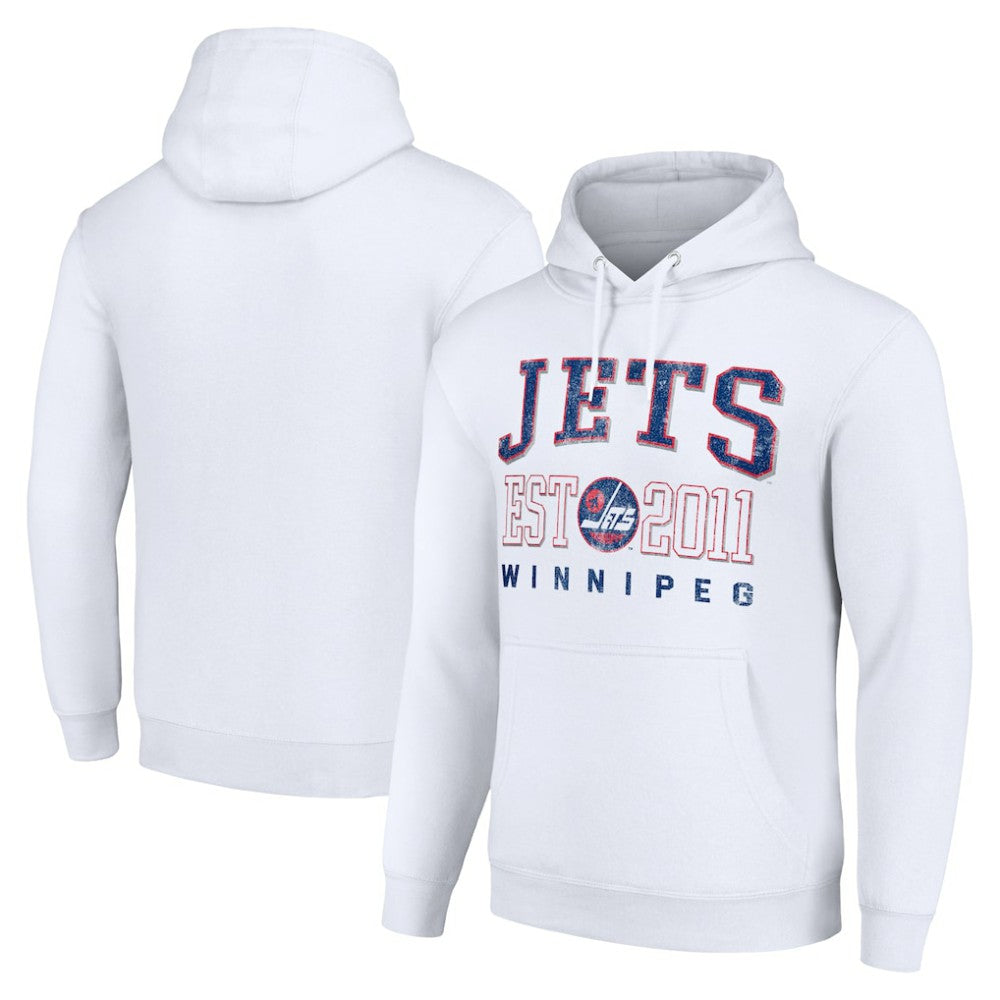 Winnipeg Jets Starter Retro Graphic Pullover Hoodie
