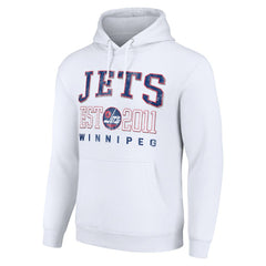 Winnipeg Jets Starter Retro Graphic Pullover Hoodie