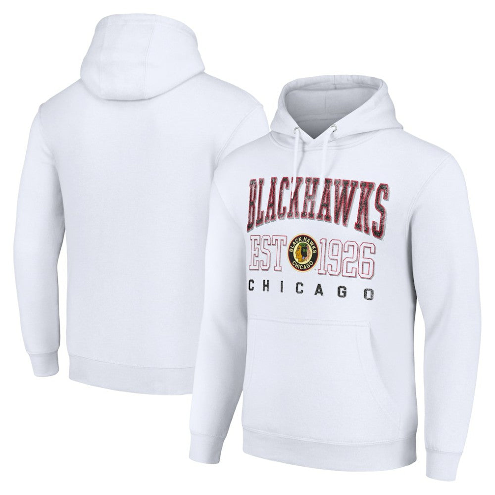 Chicago Blackhawks Starter Retro Graphic Pullover Hoodie