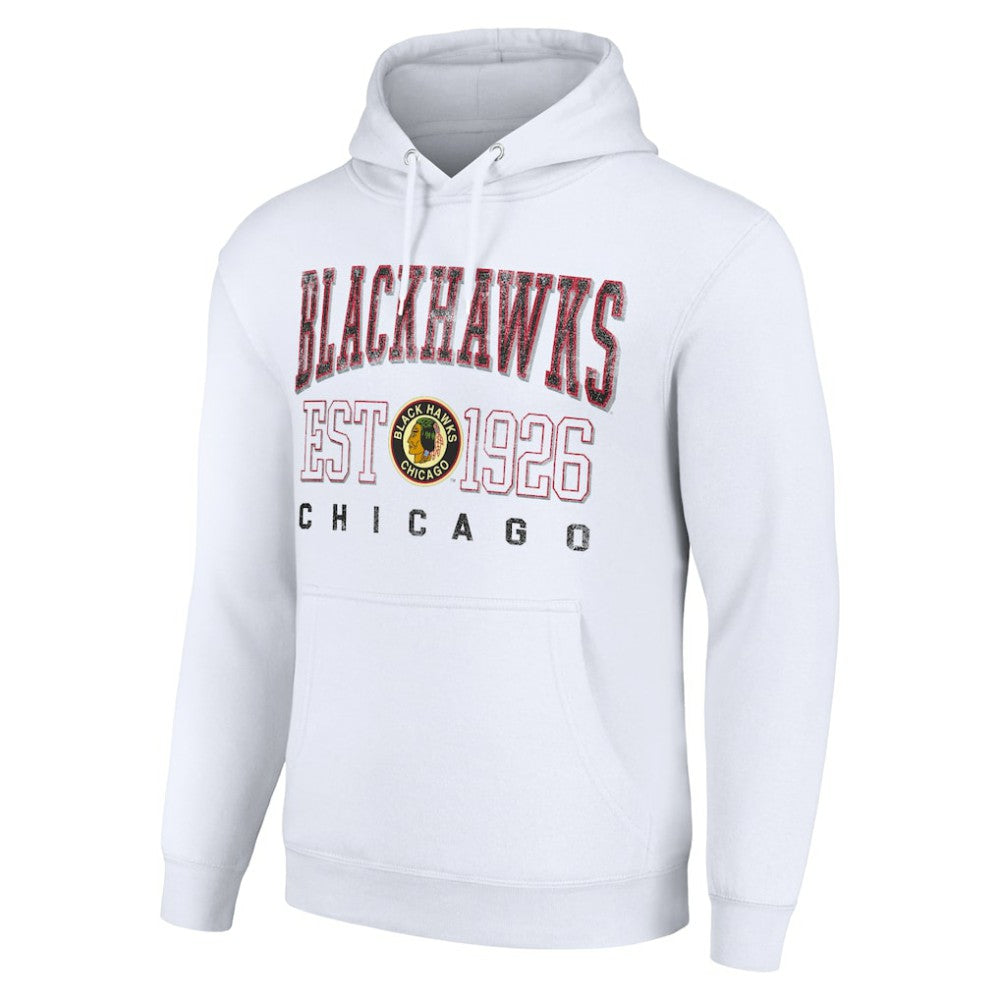 Chicago Blackhawks Starter Retro Graphic Pullover Hoodie