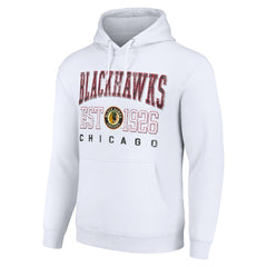 Chicago Blackhawks Starter Retro Graphic Pullover Hoodie