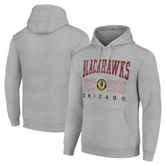 Chicago Blackhawks Starter Retro Graphic Pullover Hoodie