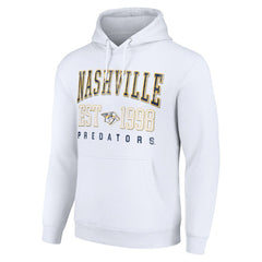 Nashville Predators Starter Graphic Pullover Hoodie