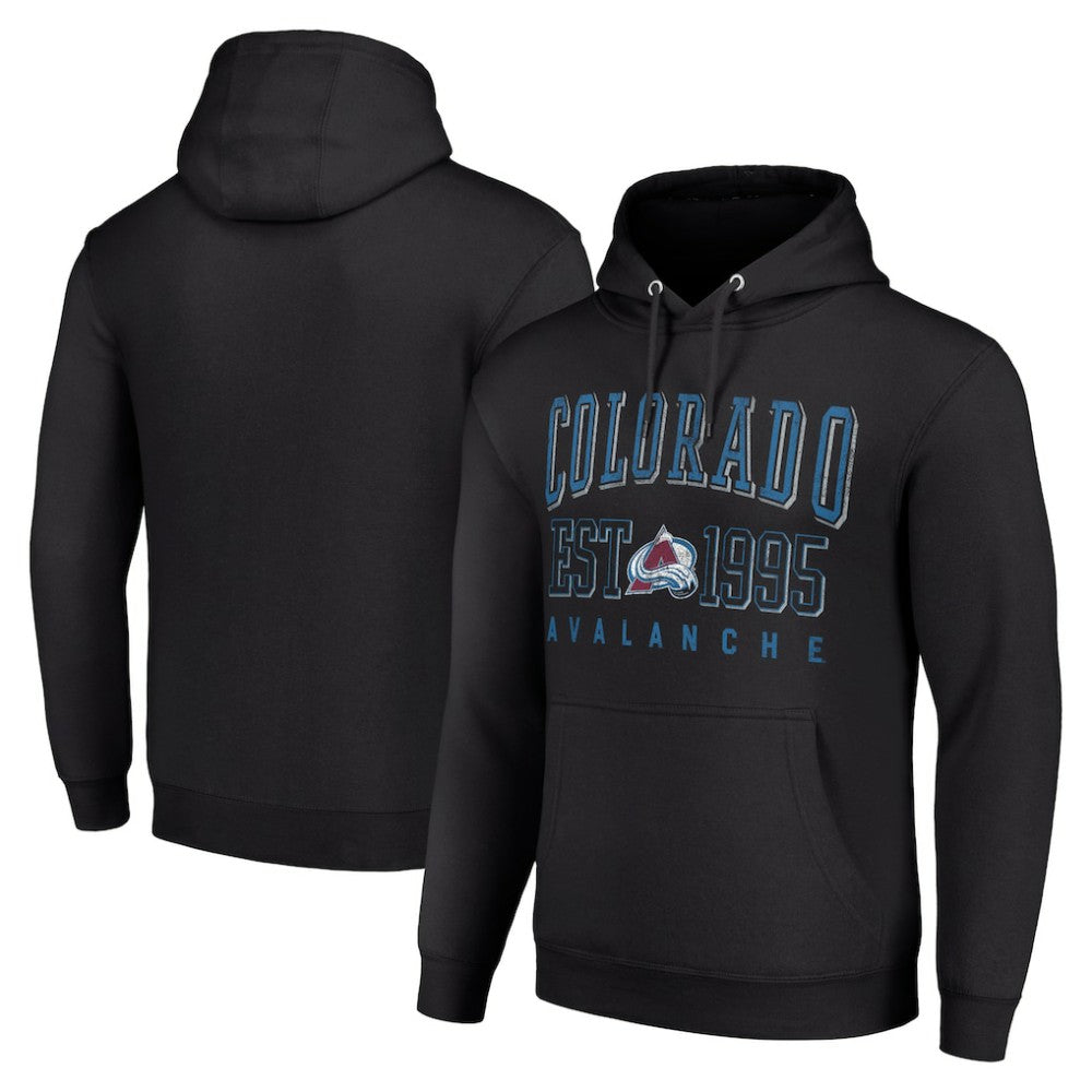 Colorado Avalanche Starter Graphic Pullover Hoodie