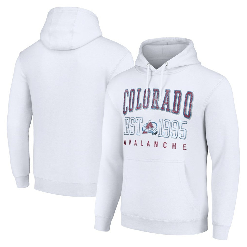 Colorado Avalanche Starter Graphic Pullover Hoodie