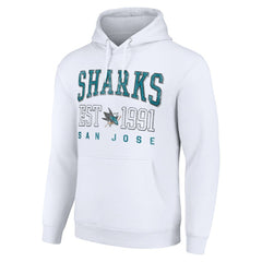 San Jose Sharks Starter Graphic Pullover Hoodie