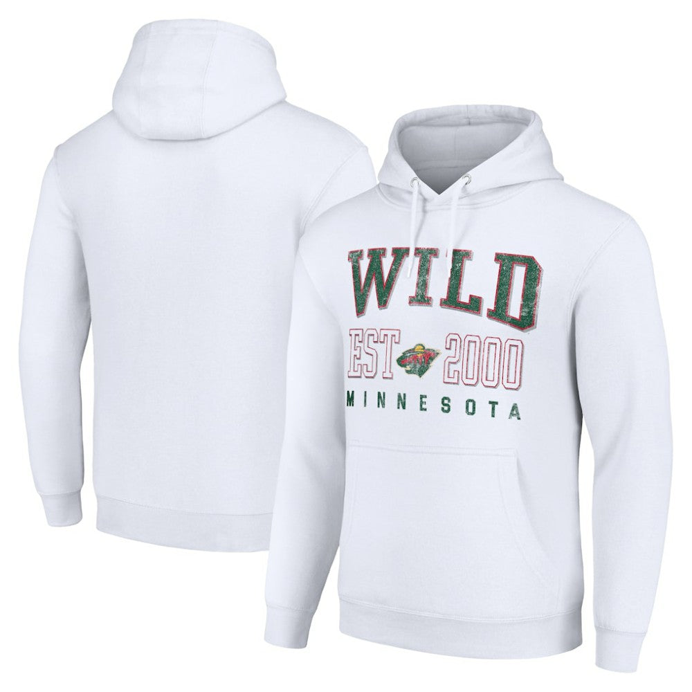 Minnesota Wild Starter Graphic Pullover Hoodie