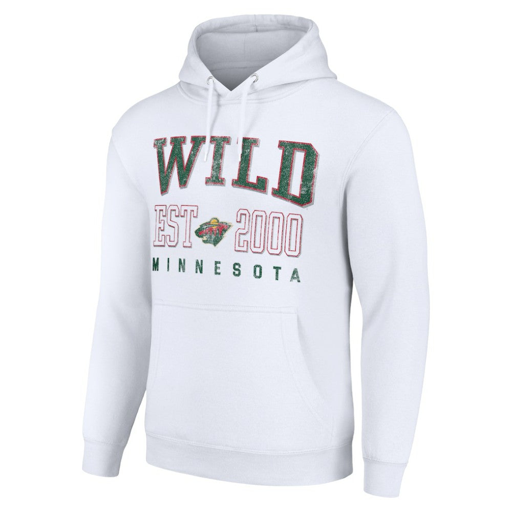 Minnesota Wild Starter Graphic Pullover Hoodie