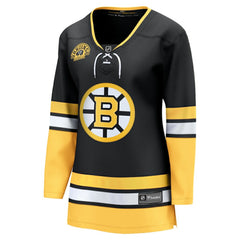 Boston Bruins Fanatics Women's Alternate 100th Anniversary Breakaway Jersey