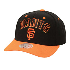 San Francisco Giants  All In 2.0 Adjustable Hat - Black | Mitchell & Ness