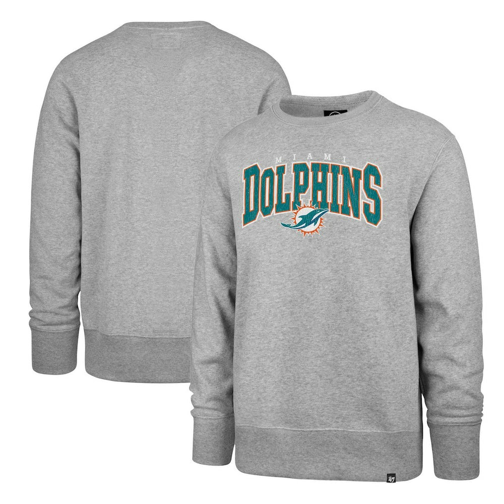 NFL Miami Dolphins '47 Varsity Block Headline Pullover Sweatshirt
