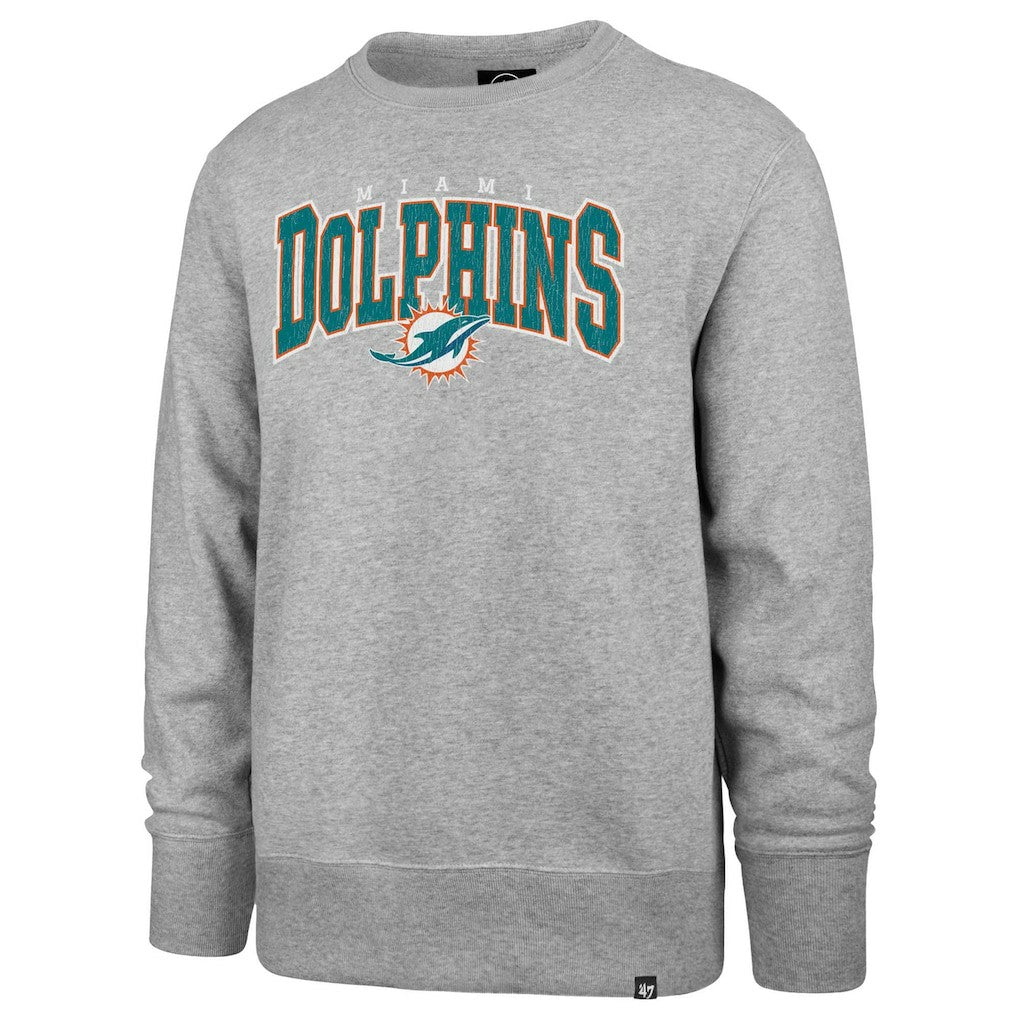 NFL Miami Dolphins '47 Varsity Block Headline Pullover Sweatshirt