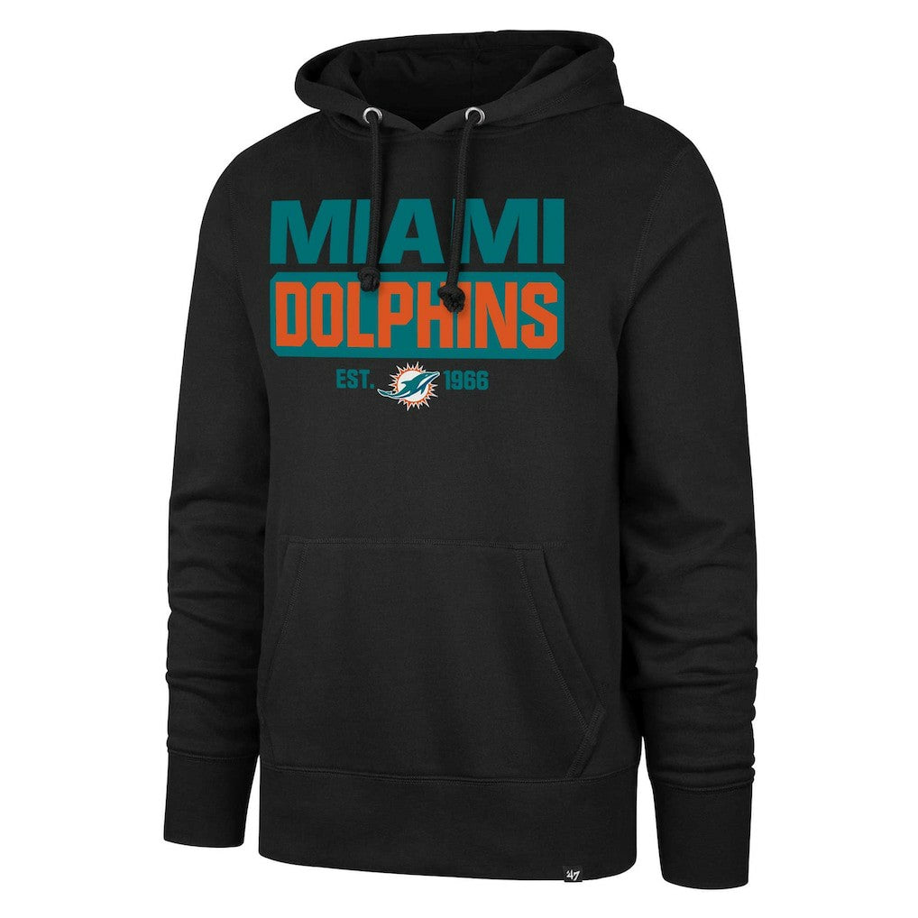 NFL Miami Dolphins '47 Box Out Headline Pullover Hoodie