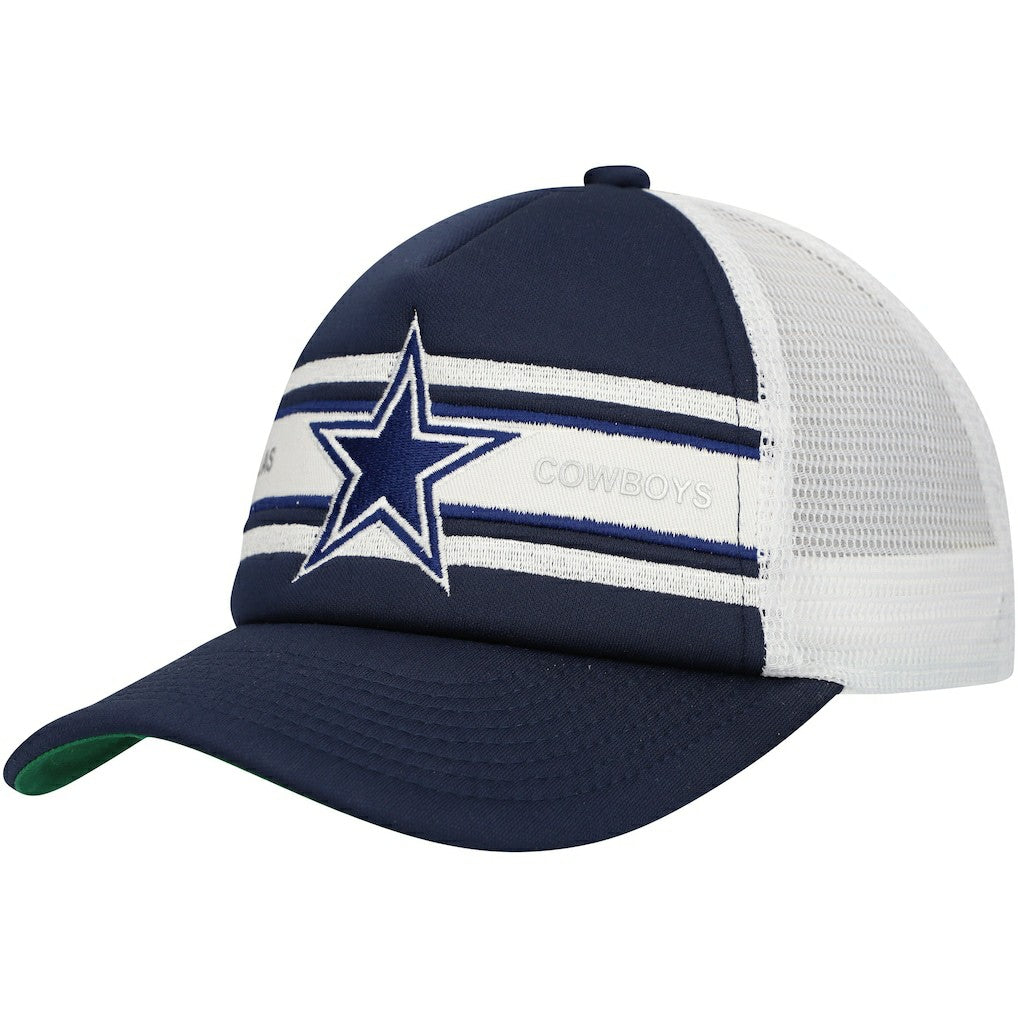 NFL Dallas Cowboys Youth Stripe Trucker Adjustable Hat