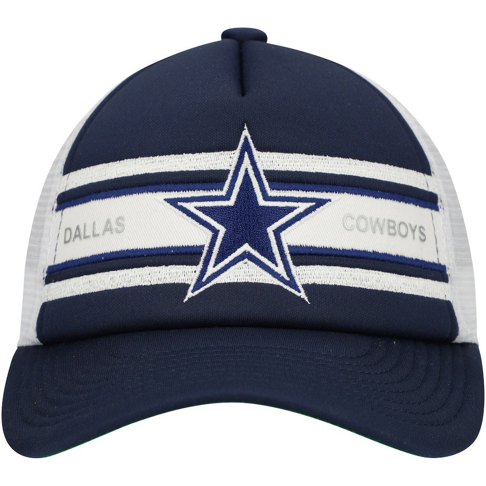 NFL Dallas Cowboys Youth Stripe Trucker Adjustable Hat
