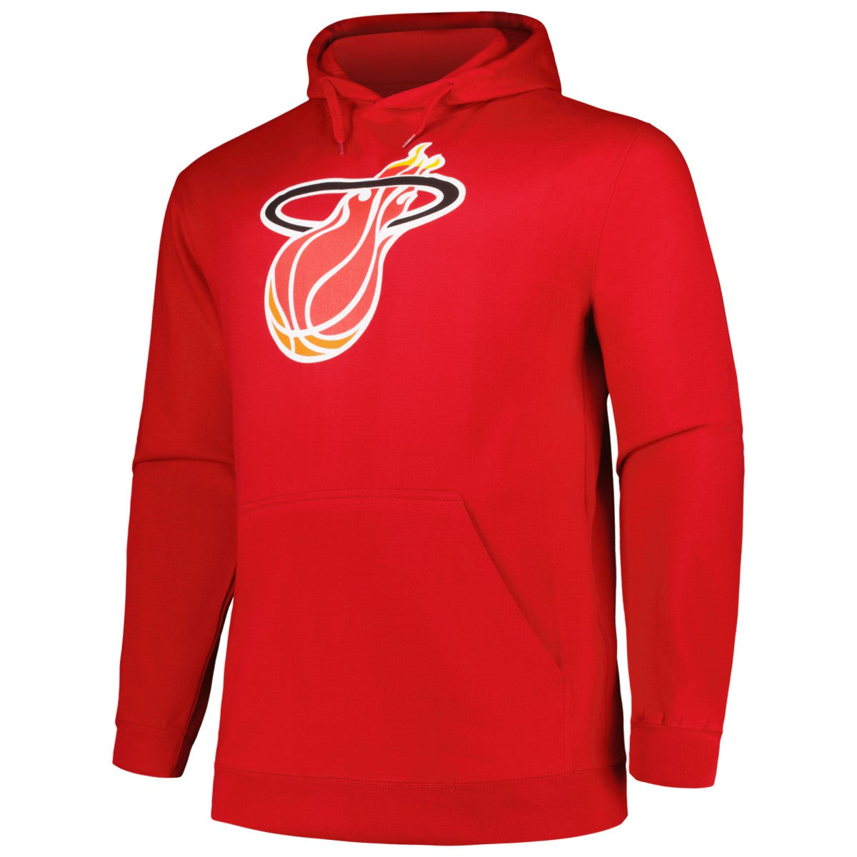 Miami Heat Hardwood Classics Big & Tall Pullover Hoodie - Red | Mitchell & Ness shop