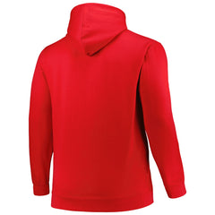Miami Heat Hardwood Classics Big & Tall Pullover Hoodie - Red | Mitchell & Ness shop