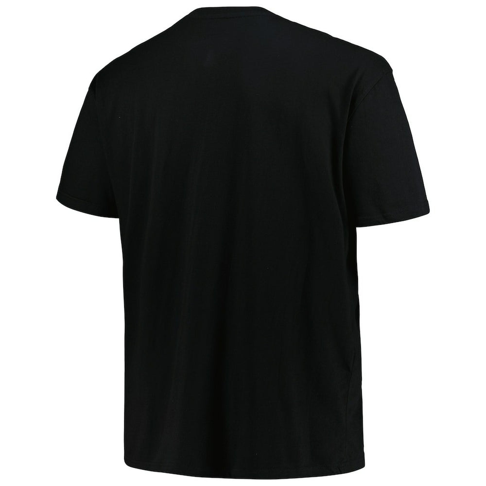 Atlanta Hawks Big & Tall Hardwood Classics Vintage Logo T-Shirt - Black | Mitchell & Ness cheap