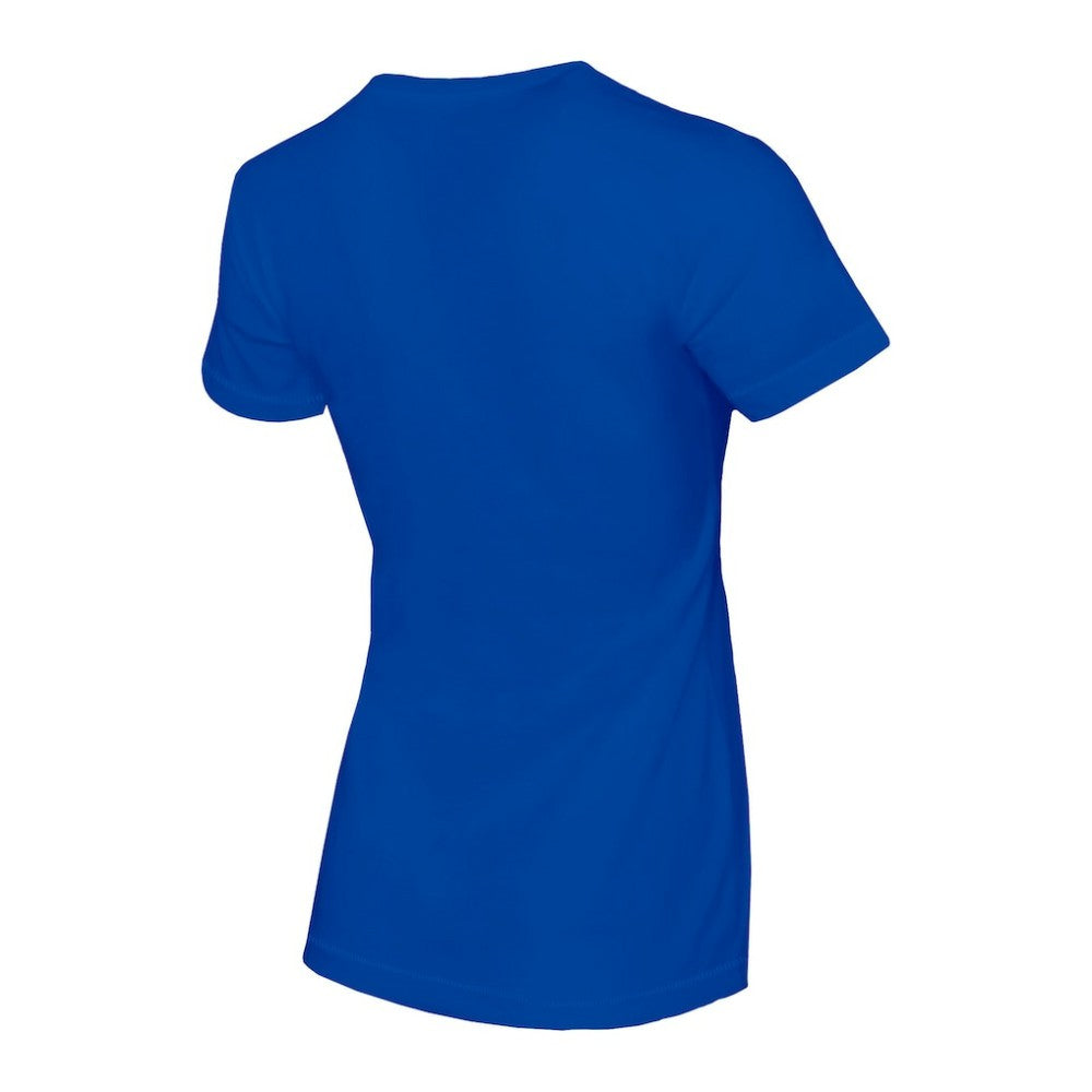Texas Rangers Tiny Turnip Women's Lilies & Ladybugs T-Shirt - Royal