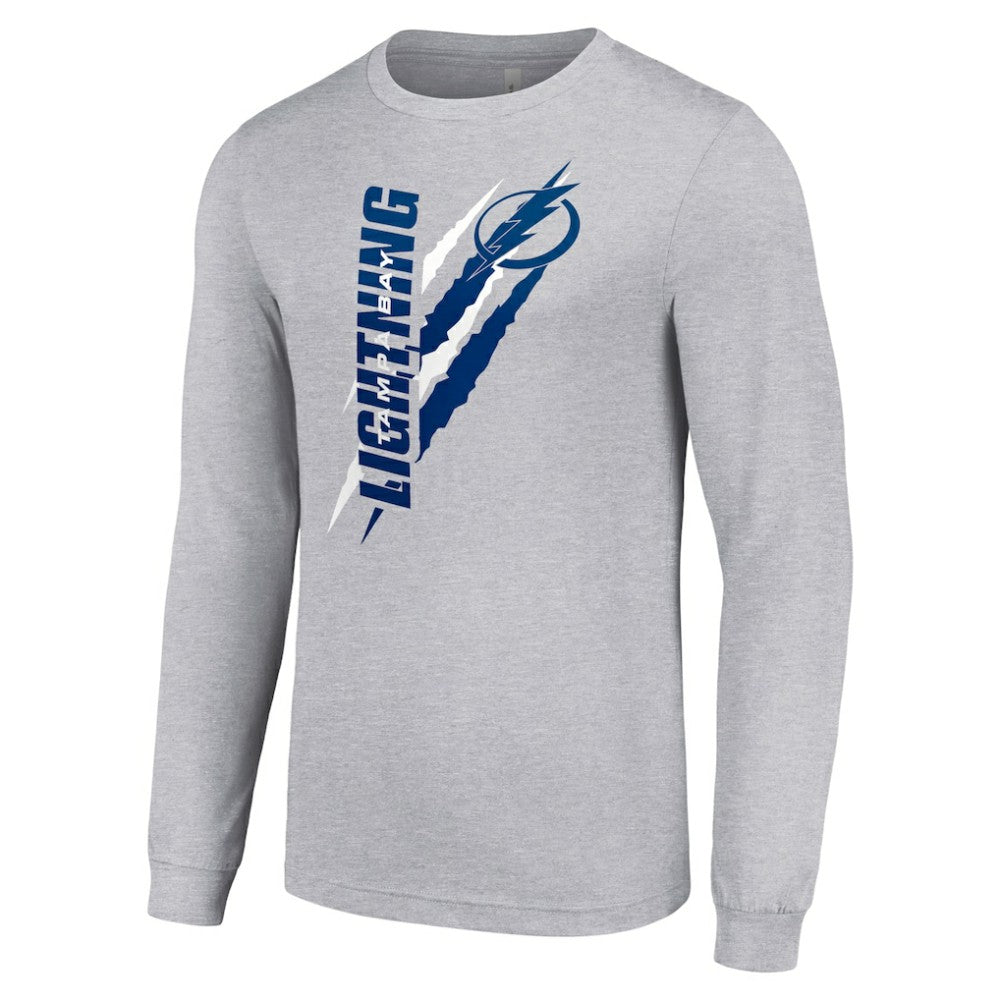 Tampa Bay Lightning Starter Color Scratch Long-Sleeve T-Shirt