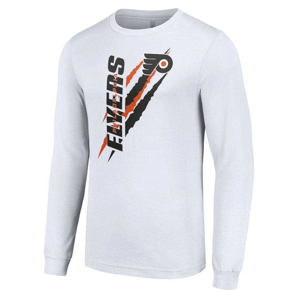 Philadelphia Flyers Starter Color Scratch Long-Sleeve T-Shirt