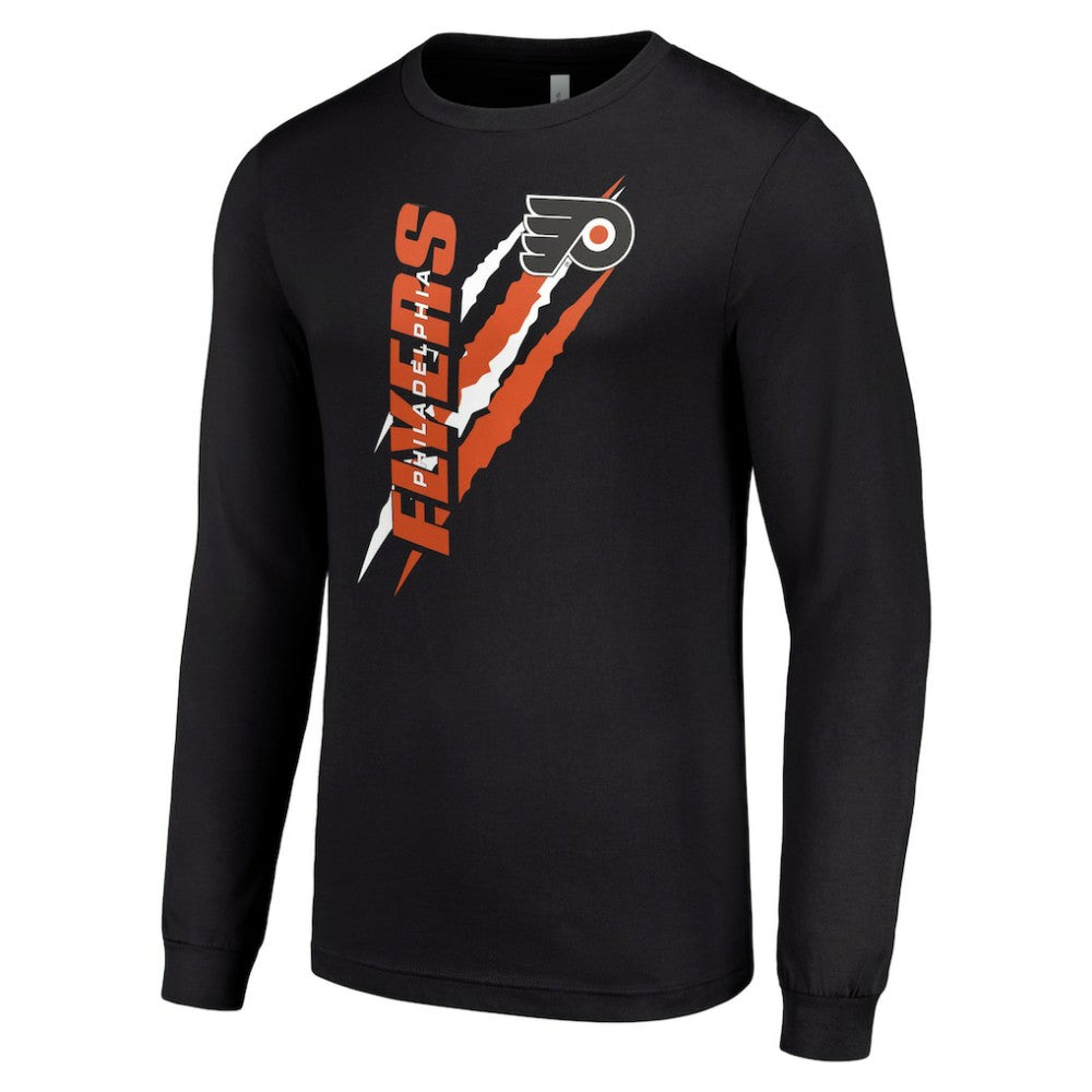 Philadelphia Flyers Starter Color Scratch Long-Sleeve T-Shirt
