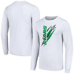 Dallas Stars Starter Color Scratch Long-Sleeve T-Shirt