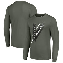 Dallas Stars Starter Color Scratch Long-Sleeve T-Shirt