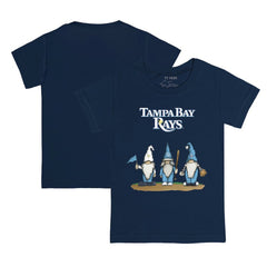 Tampa Bay Rays Tiny Turnip Youth Gnomes T-Shirt - Navy