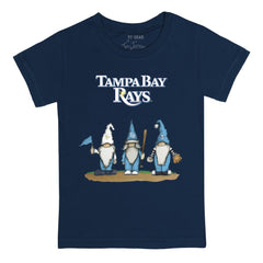 Tampa Bay Rays Tiny Turnip Youth Gnomes T-Shirt - Navy