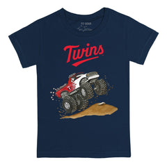 Minnesota Twins Tiny Turnip Youth Monster Truck T-Shirt - Navy